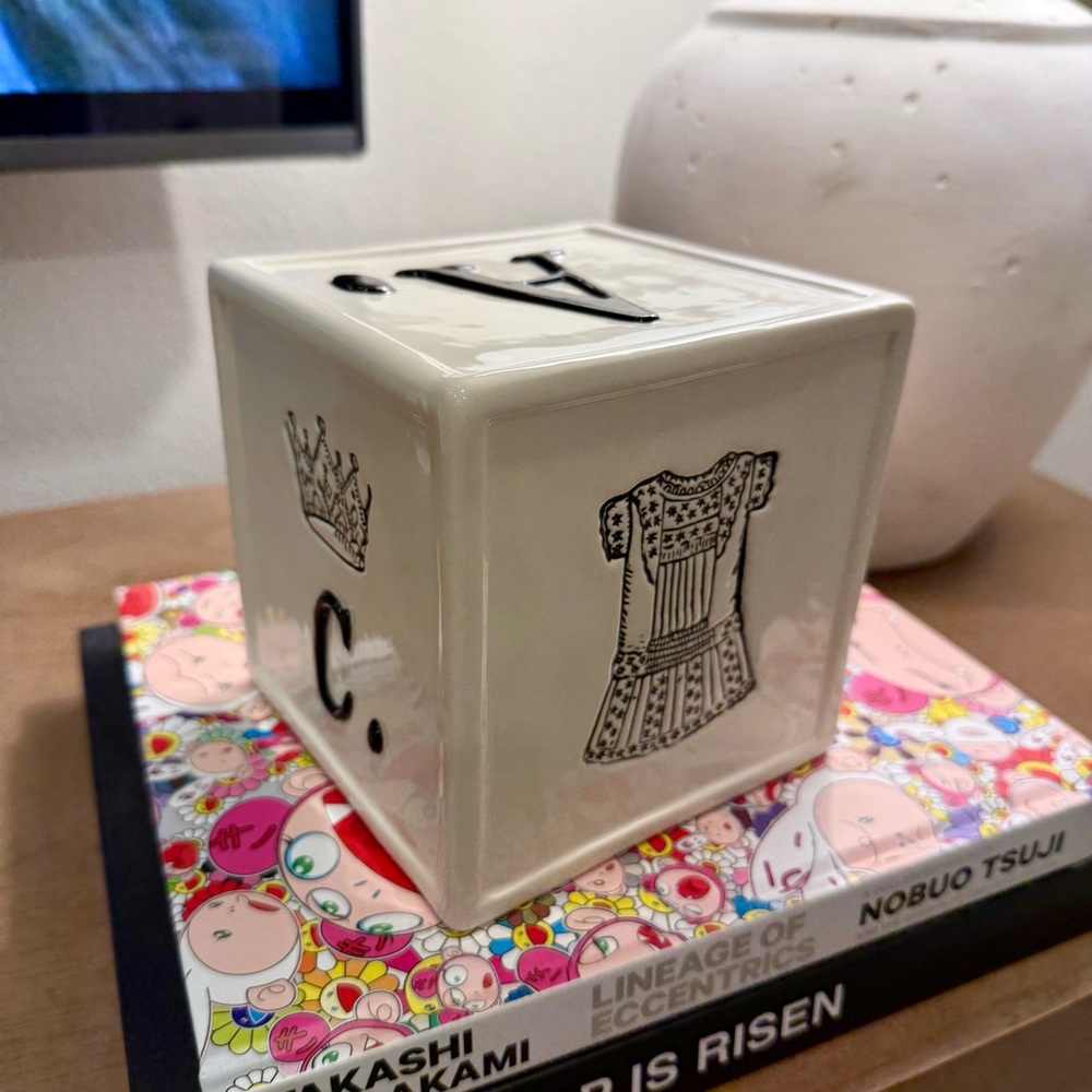 Rare Vintage Rae Dunn Nursery Block